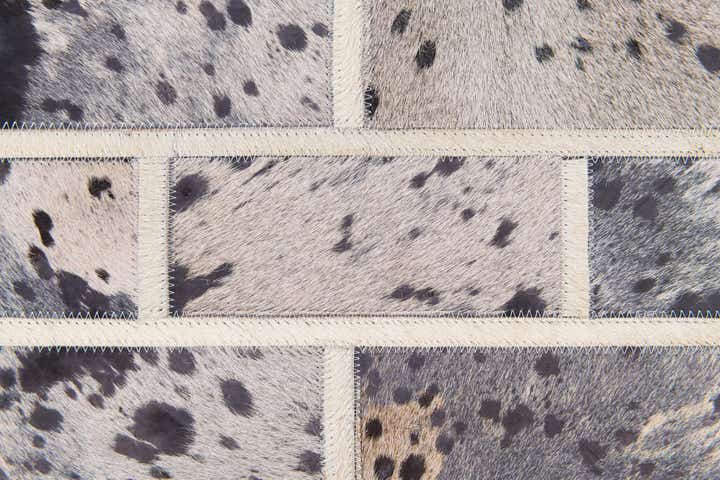 5' 1 x 8' 2 Cowhide Stocks Rug