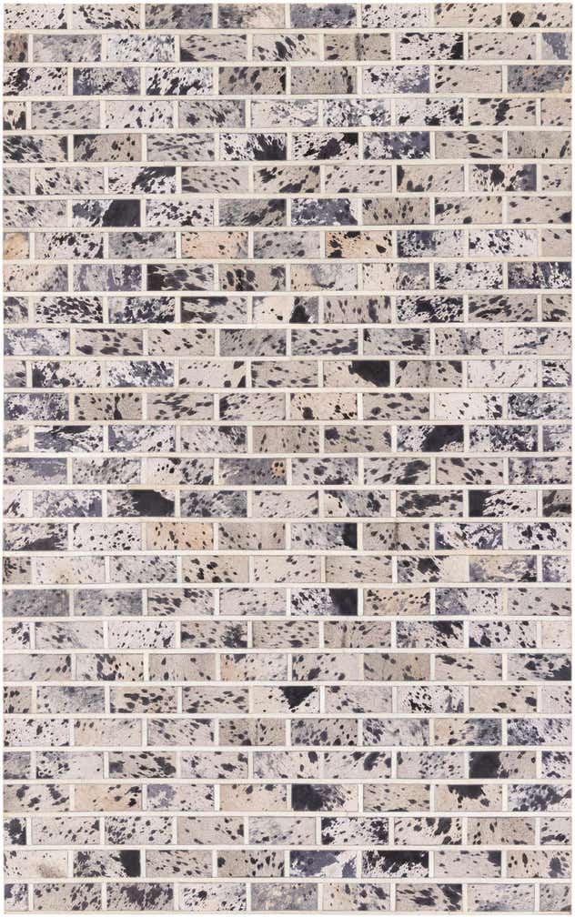 5' 1 x 8' 2 Cowhide Stocks Rug