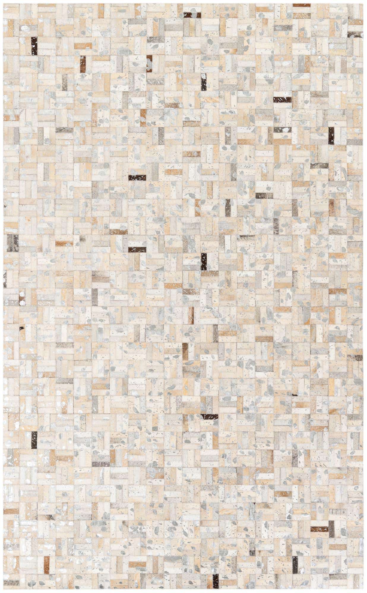 4' 11 x 8' 1 Cowhide Stocks Rug