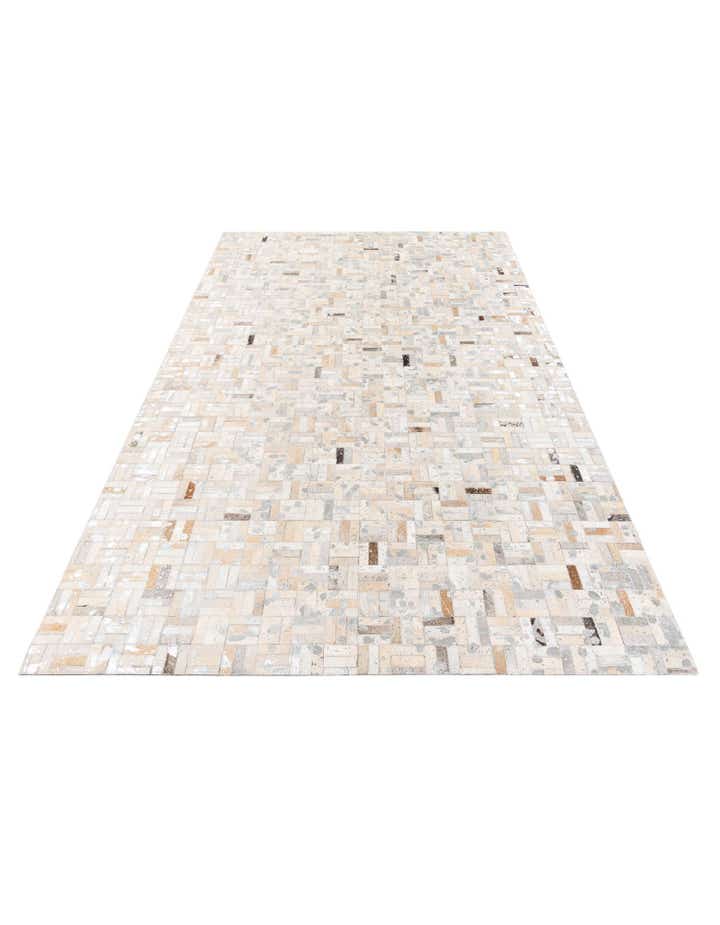 4' 11 x 8' 1 Cowhide Stocks Rug
