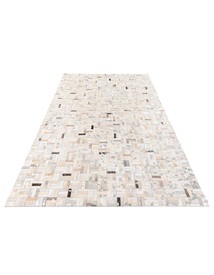 Detail image of 5' x 8' 2 Cowhide Stocks Rug