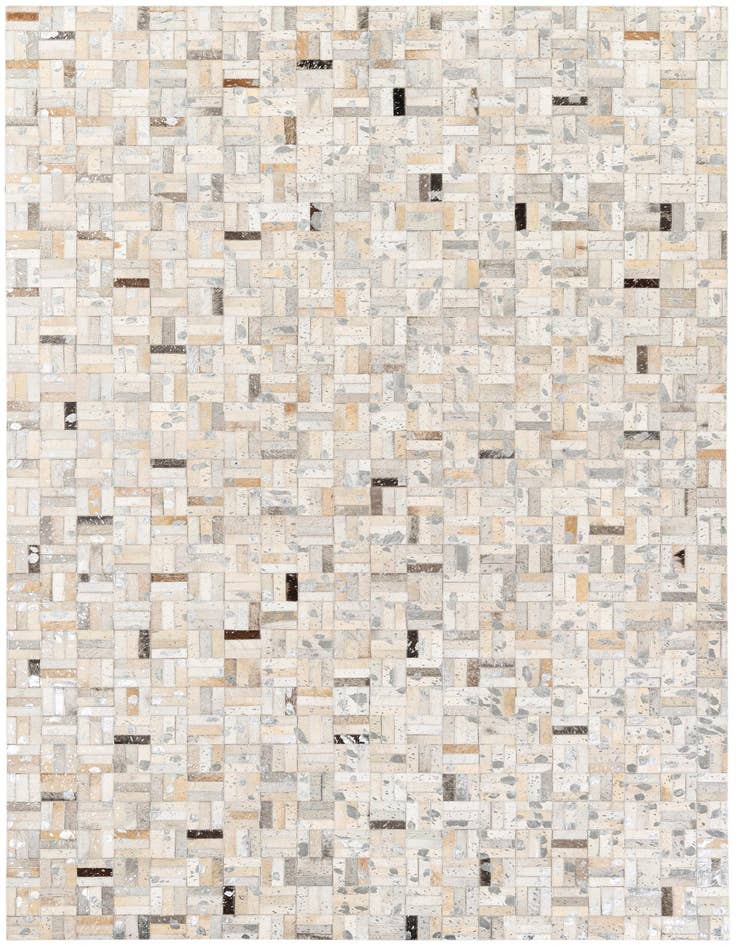 Detail image of 5' x 8' 2 Cowhide Stocks Rug