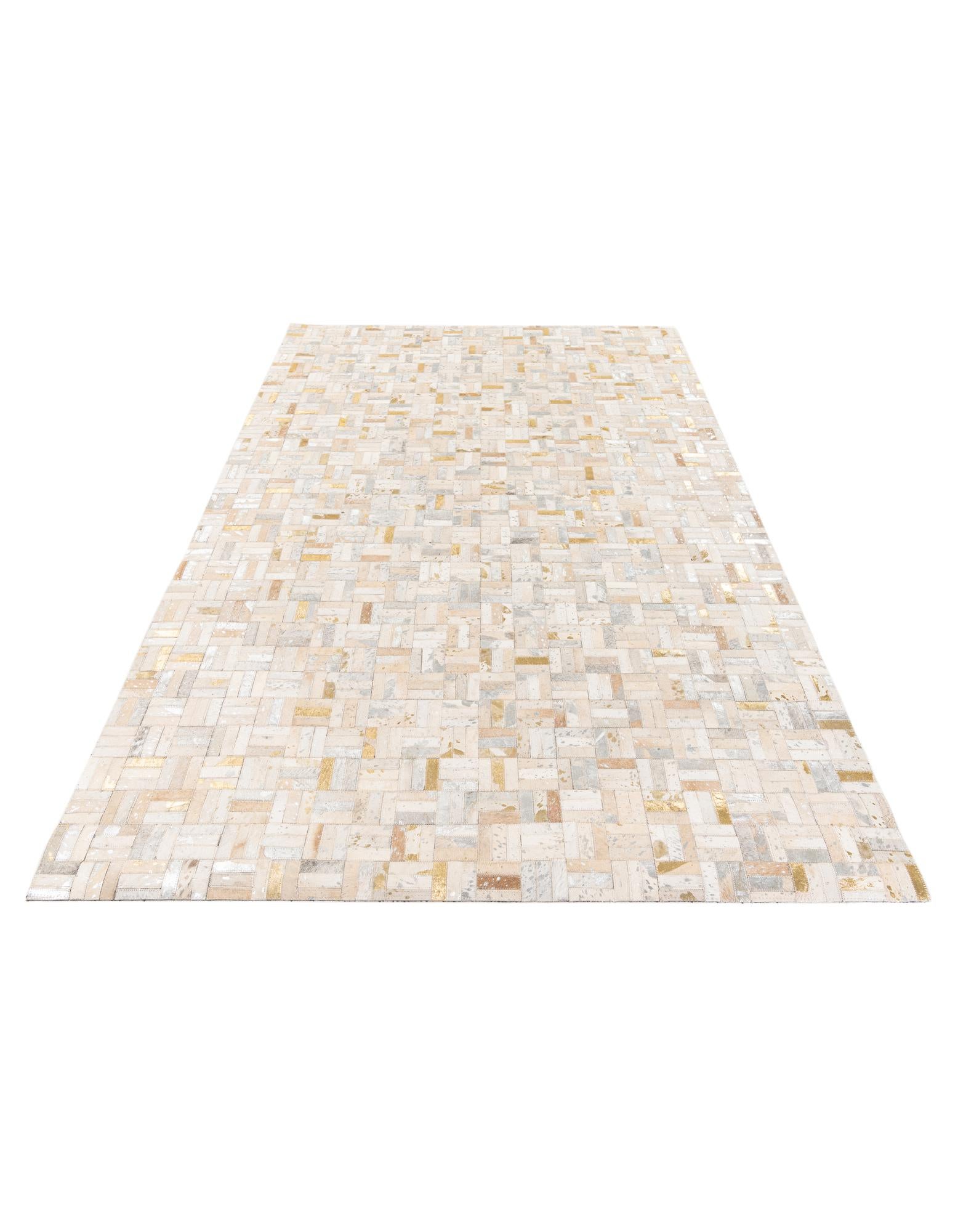 5' x 7' 10 Cowhide Stocks Rug