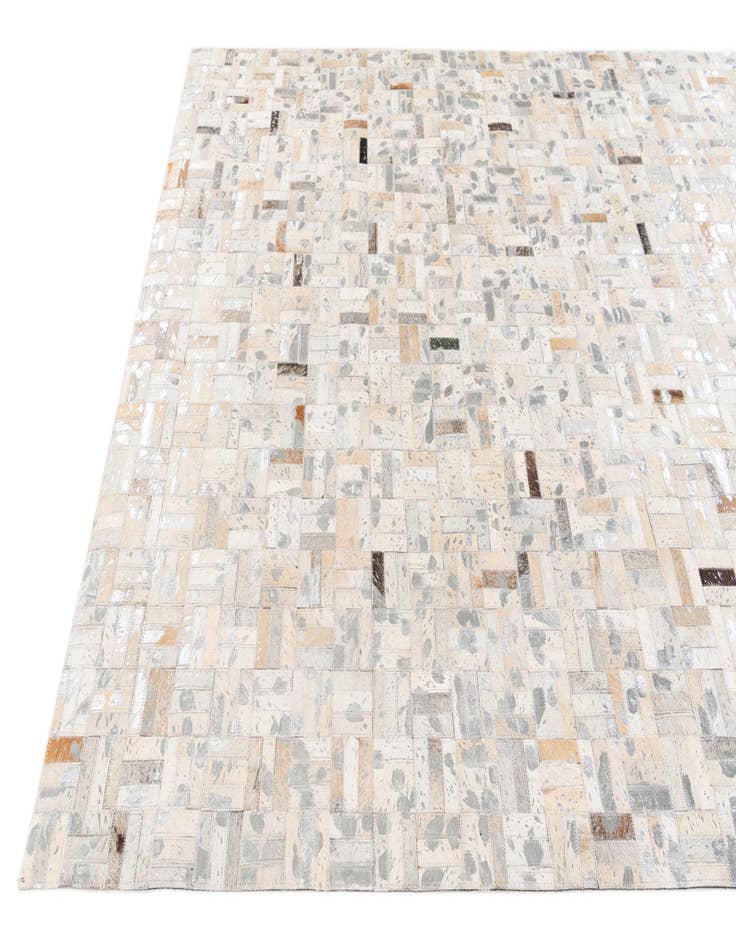 Detail image of 5' x 8' 2 Cowhide Stocks Rug