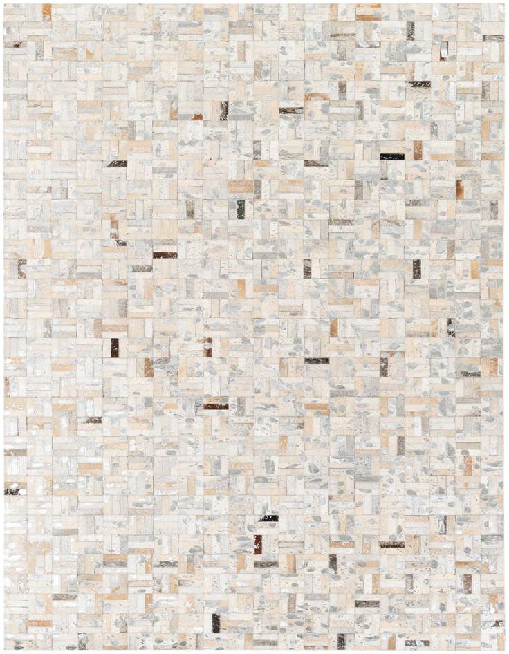 Detail image of 5' x 8' 2 Cowhide Stocks Rug