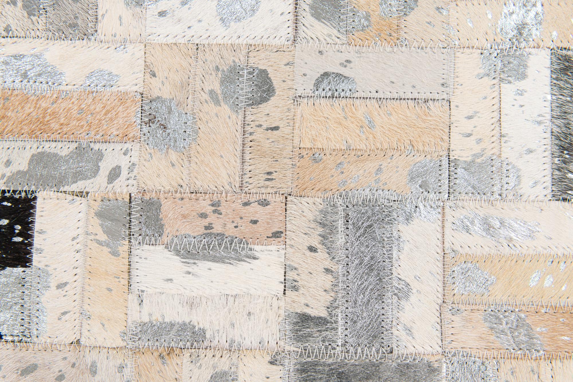 4' 11 x 8' 1 Cowhide Stocks Rug