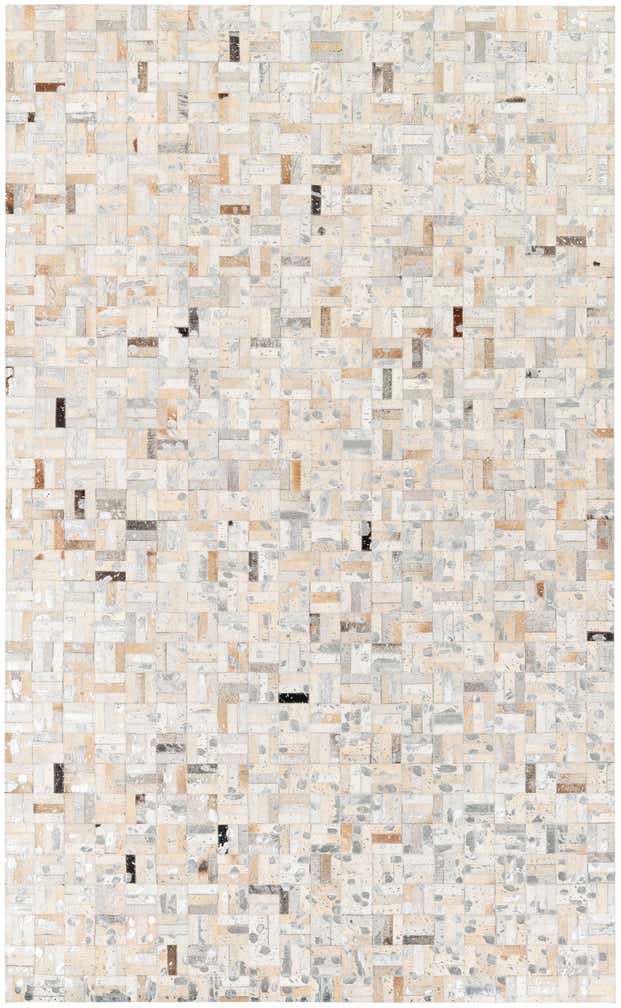 4' 11 x 8' 1 Cowhide Stocks Rug