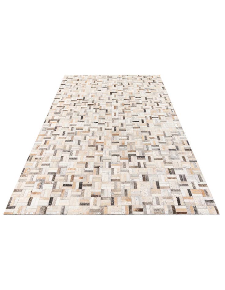 Detail image of 5' x 8' 1 Cowhide Stocks Rug