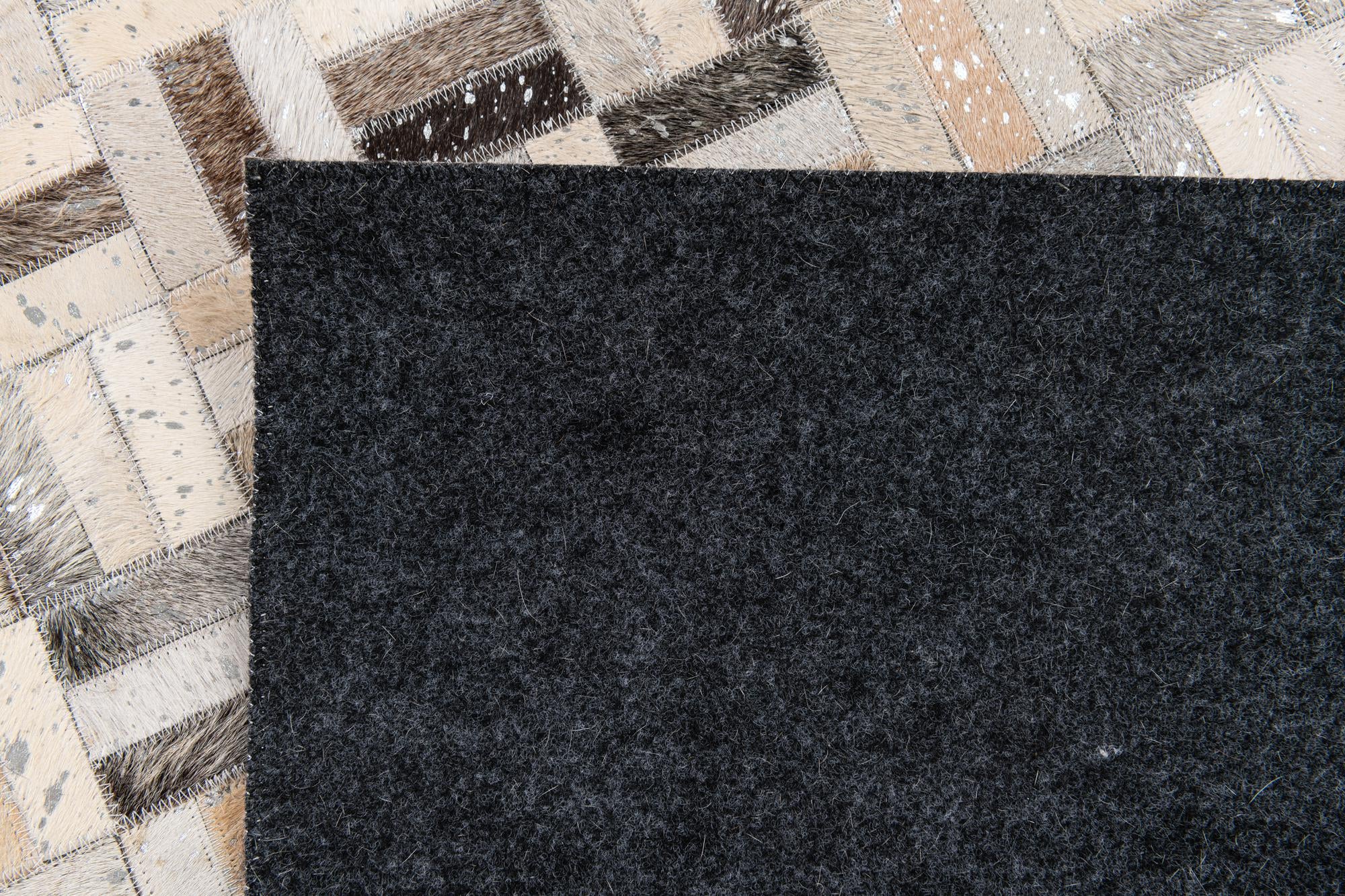 5' x 8' 1 Cowhide Stocks Rug