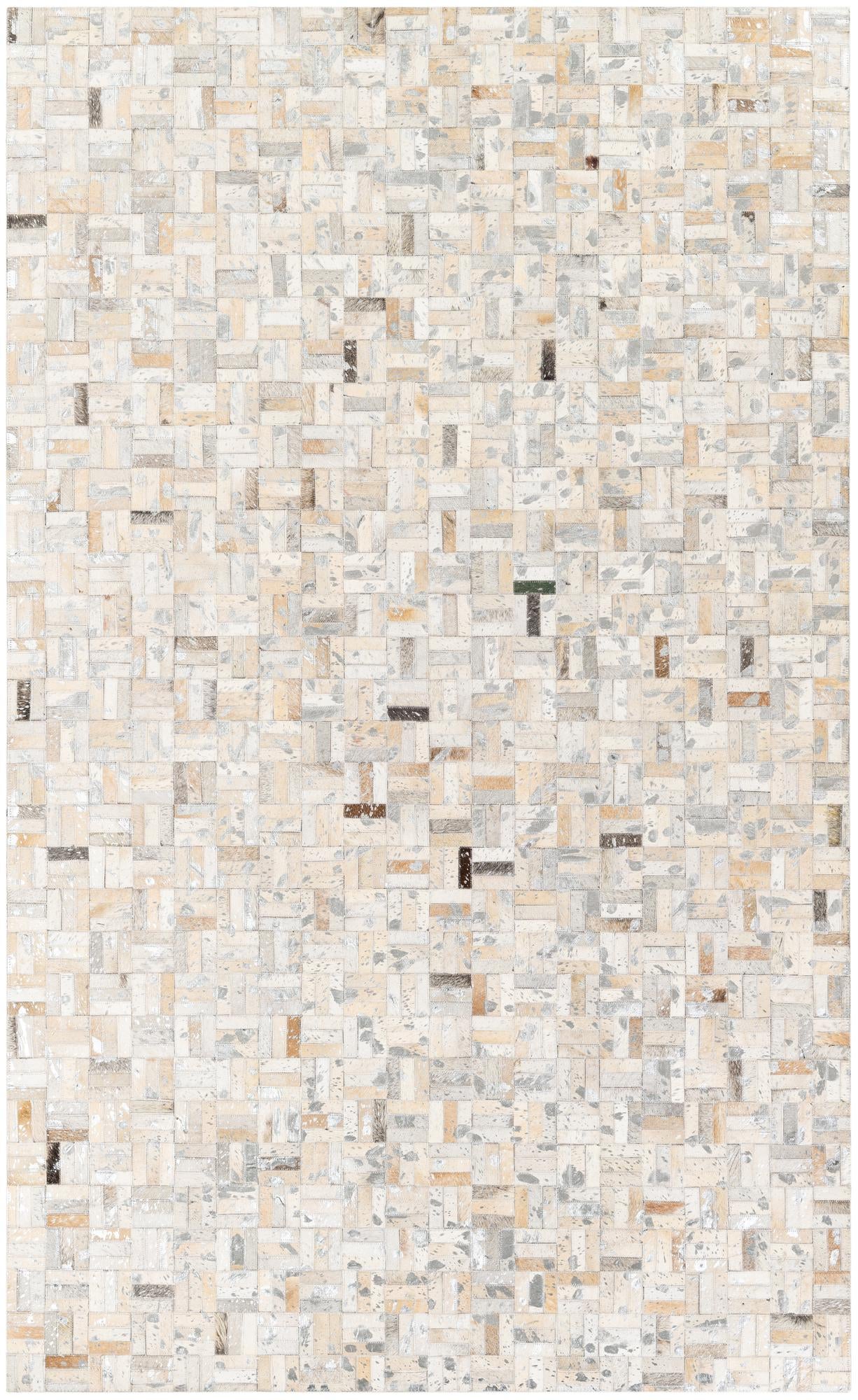 5' x 8' 1 Cowhide Stocks Rug