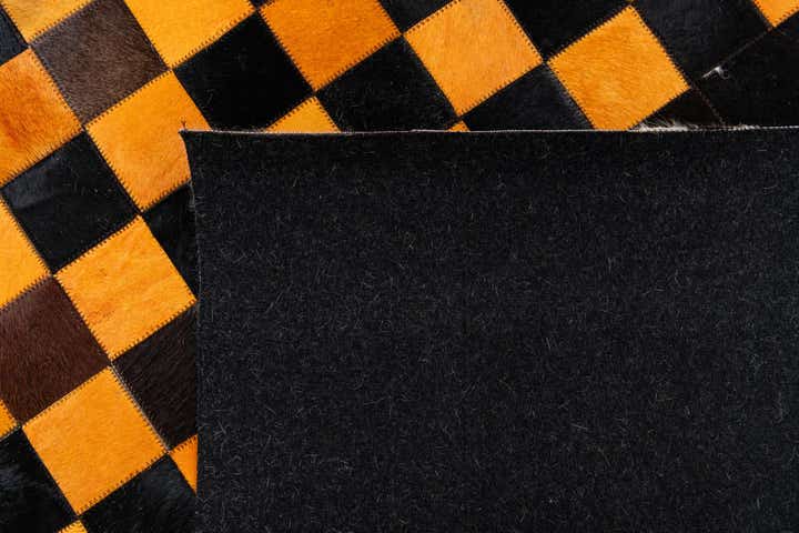 5' x 8' Cowhide Stocks Rug