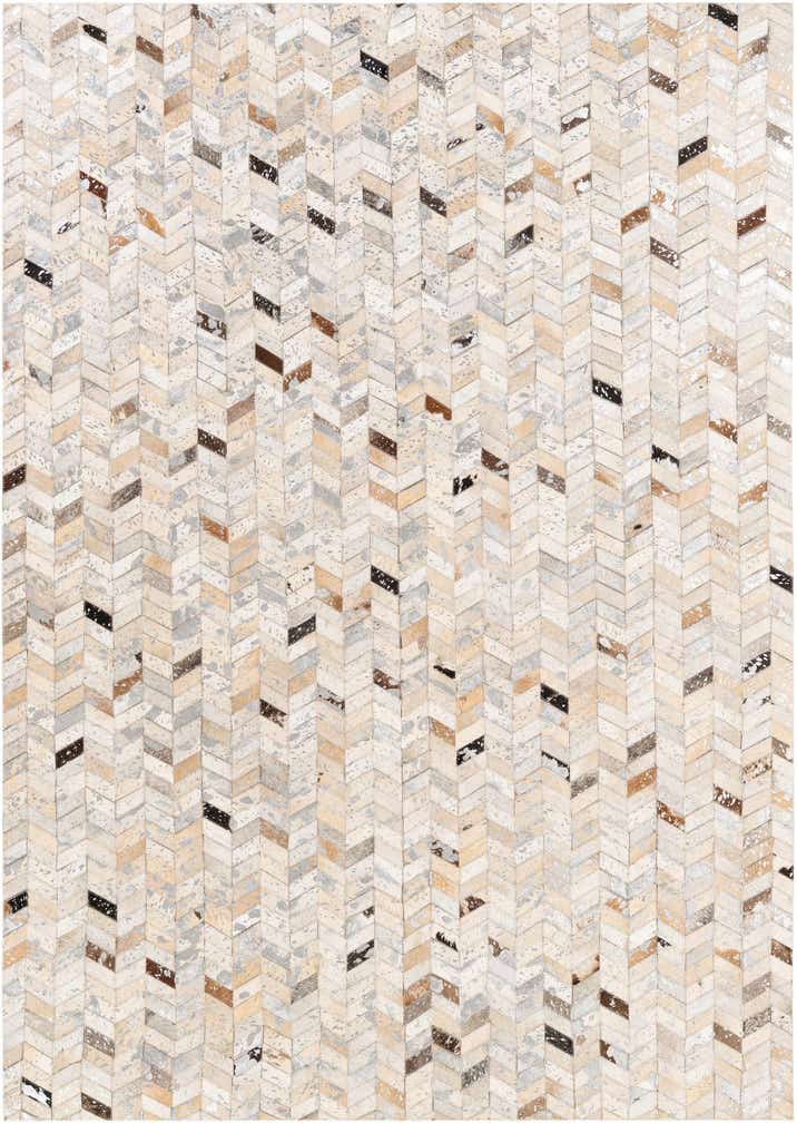 5' 3 x 7' 6 Cowhide Stocks Rug