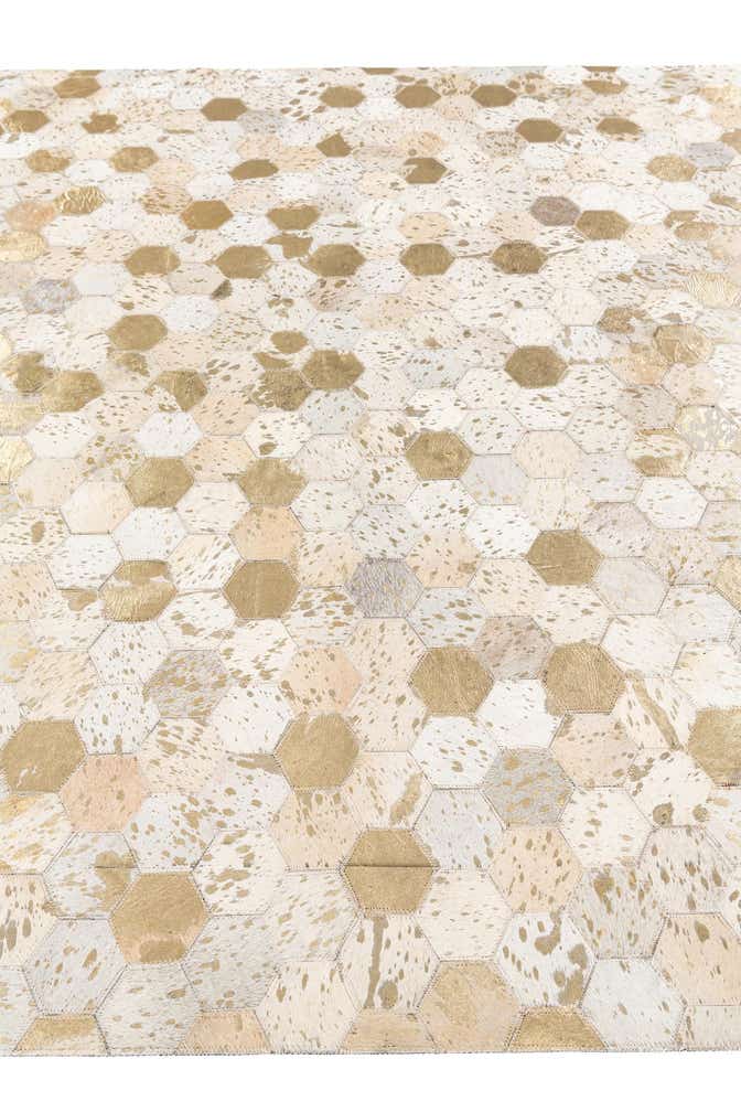 5' 4 x 7' 7 Cowhide Stocks Rug