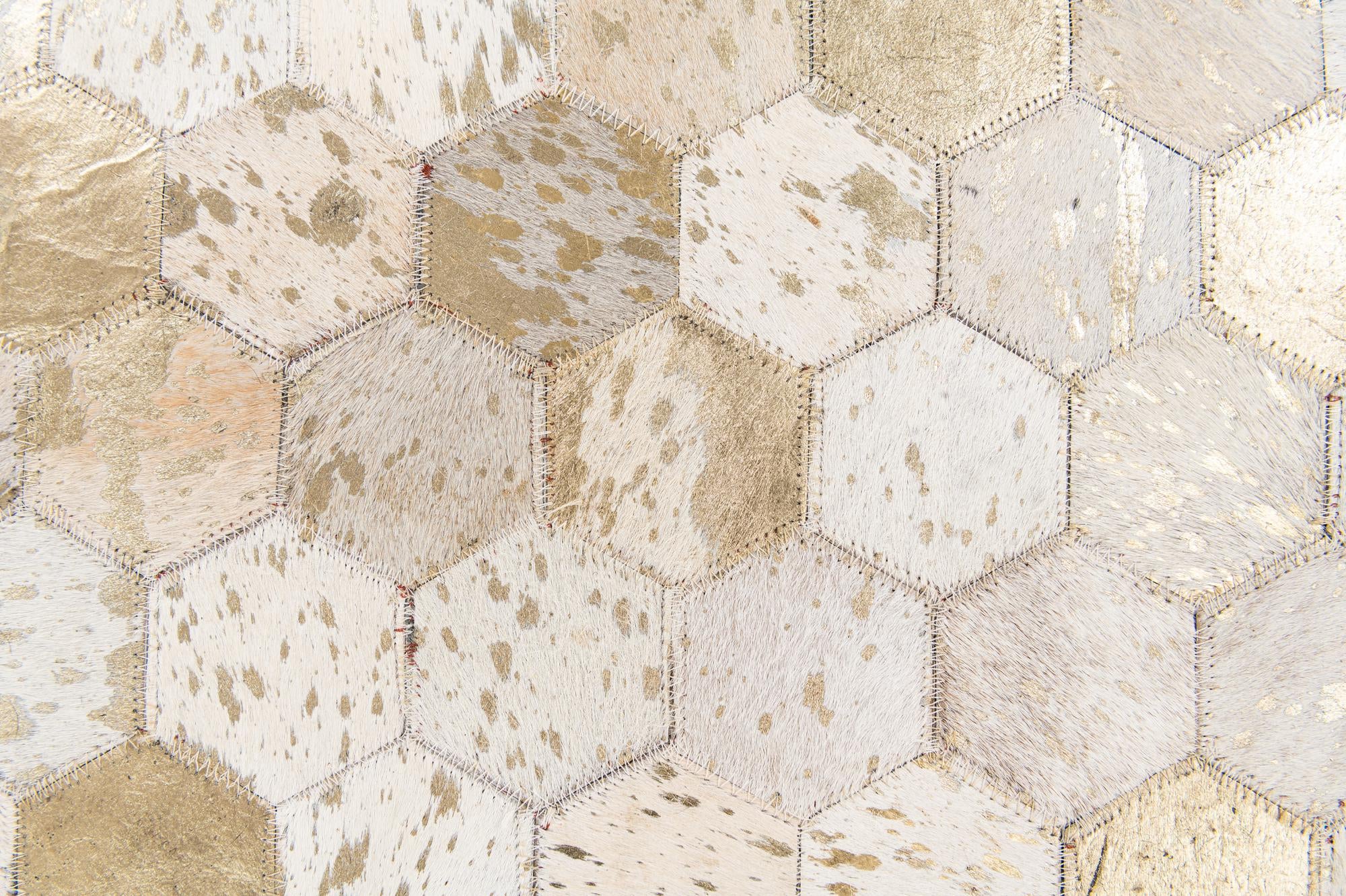 5' 4 x 7' 7 Cowhide Stocks Rug