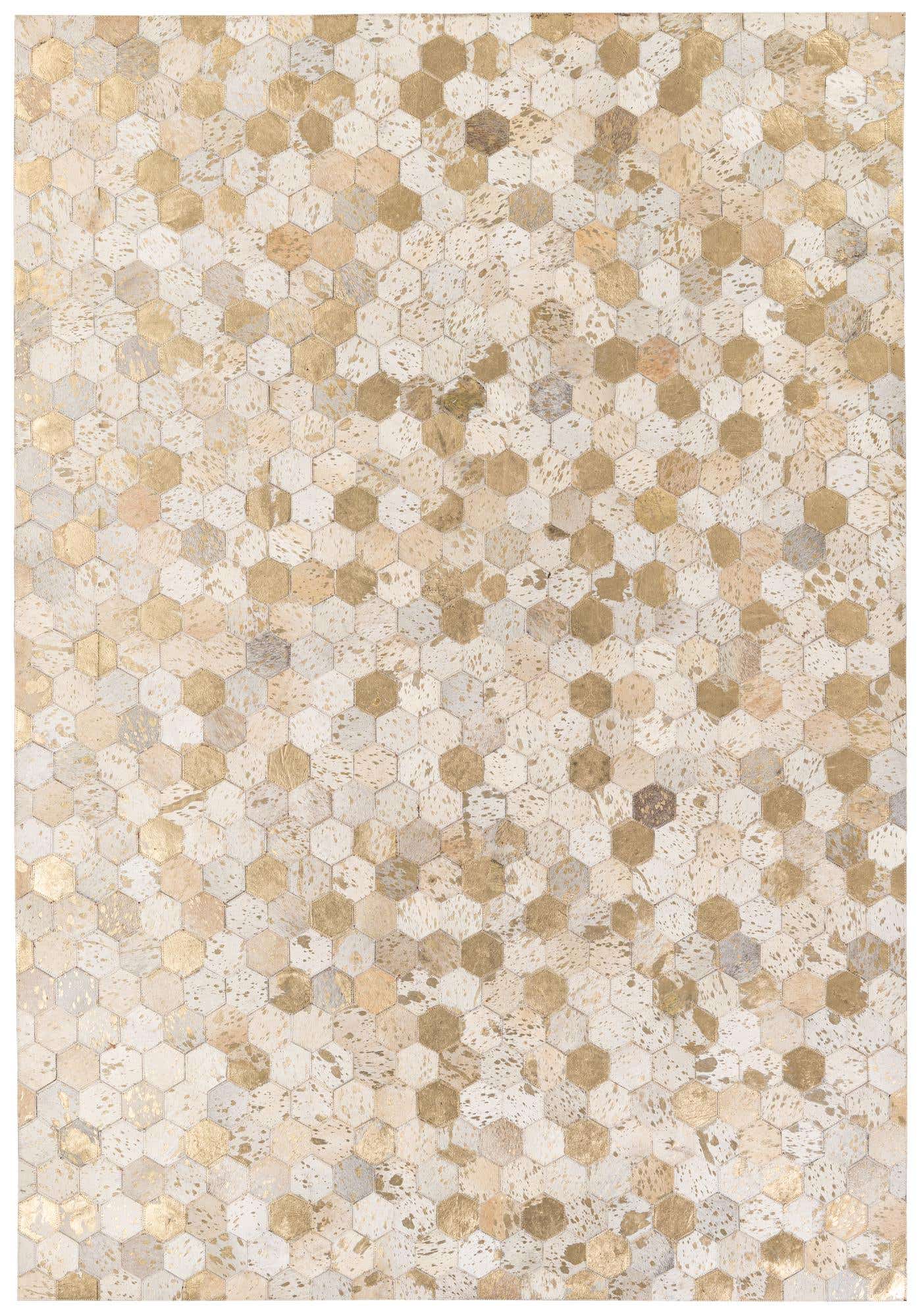 5' 4 x 7' 7 Cowhide Stocks Rug