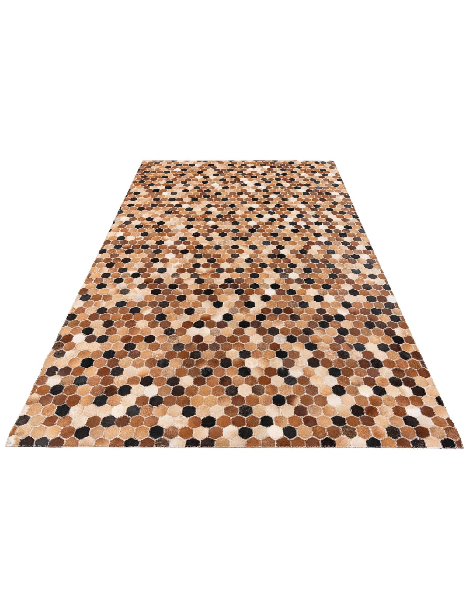 5' 1 x 7' 11 Cowhide Stocks Rug