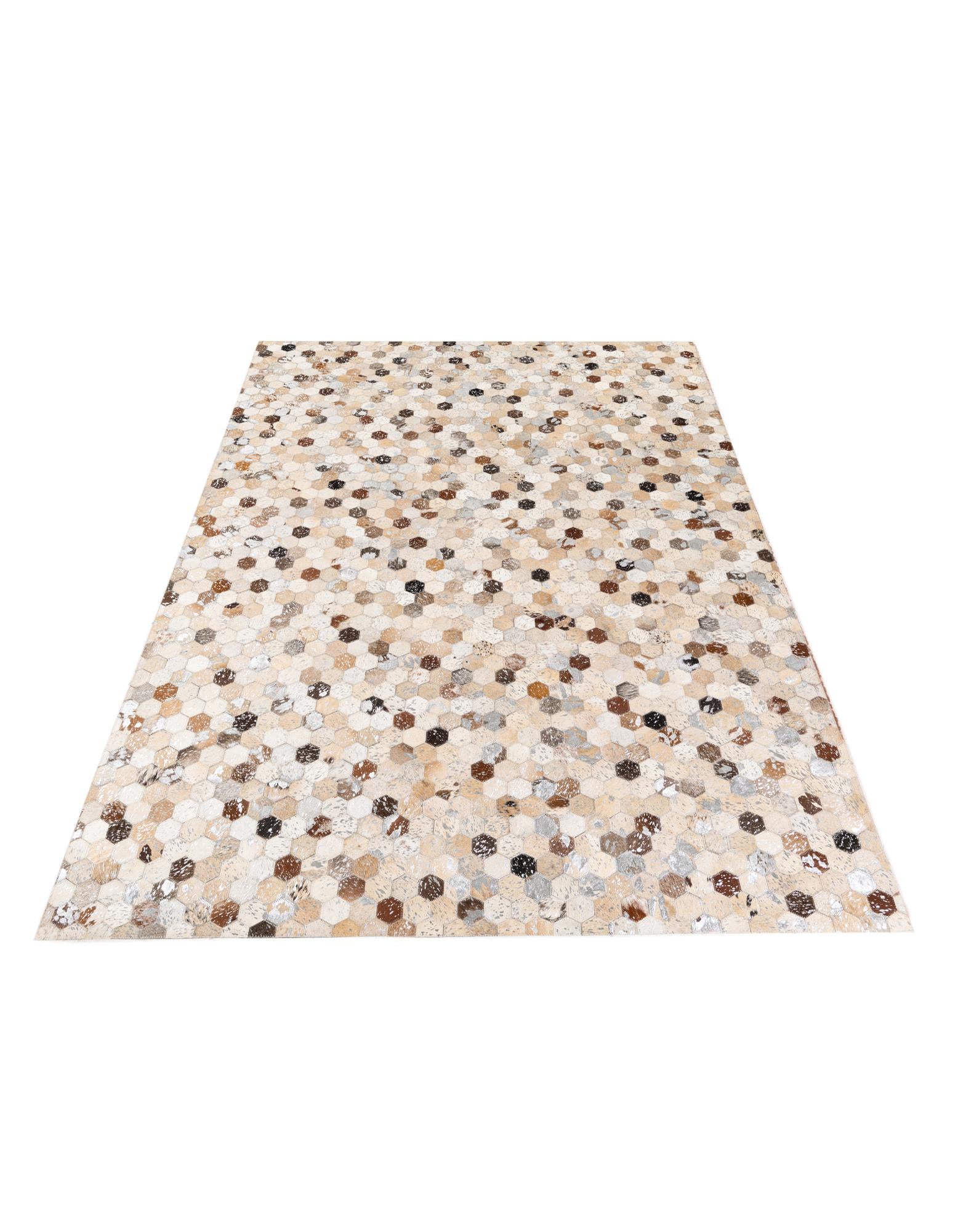 5' 4 x 7' 6 Cowhide Stocks Rug