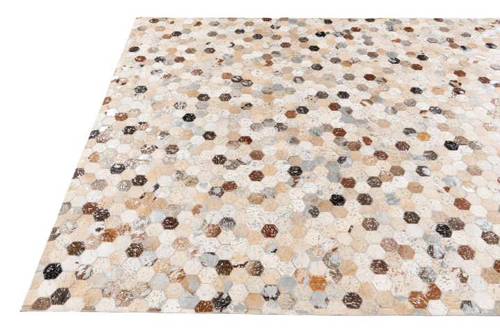 5' 4 x 7' 6 Cowhide Stocks Rug