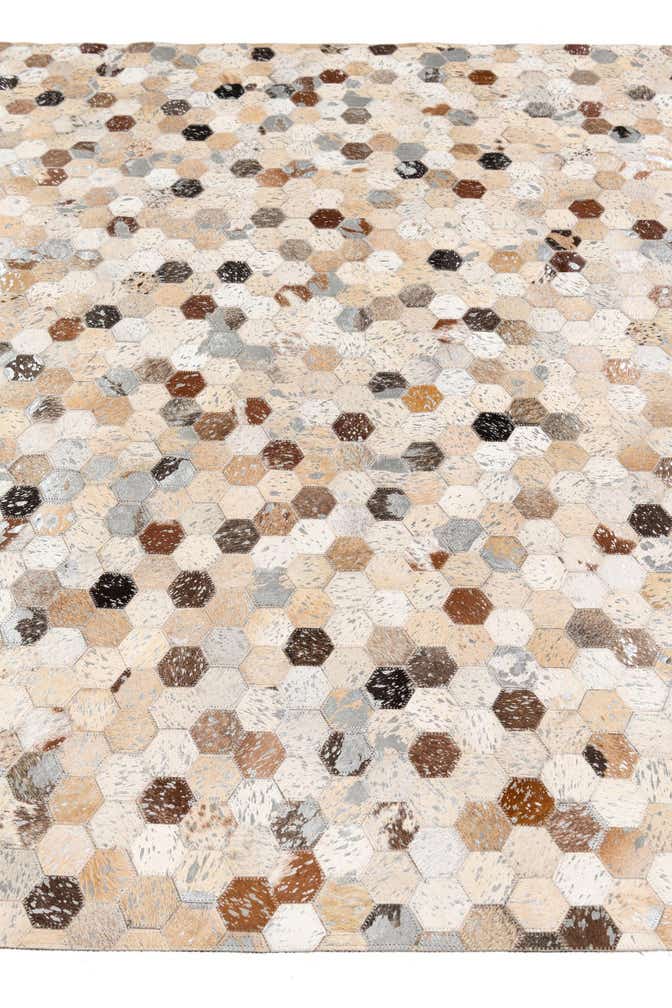 5' 4 x 7' 6 Cowhide Stocks Rug