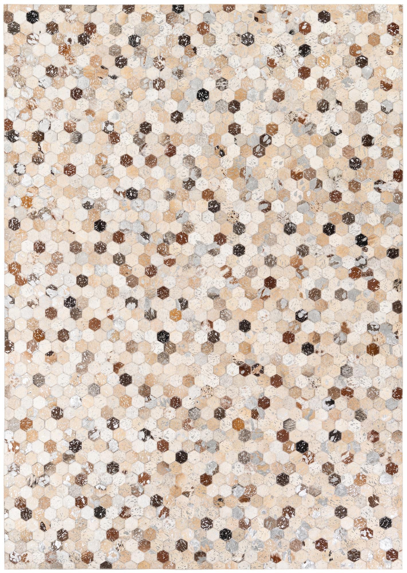 5' 4 x 7' 6 Cowhide Stocks Rug