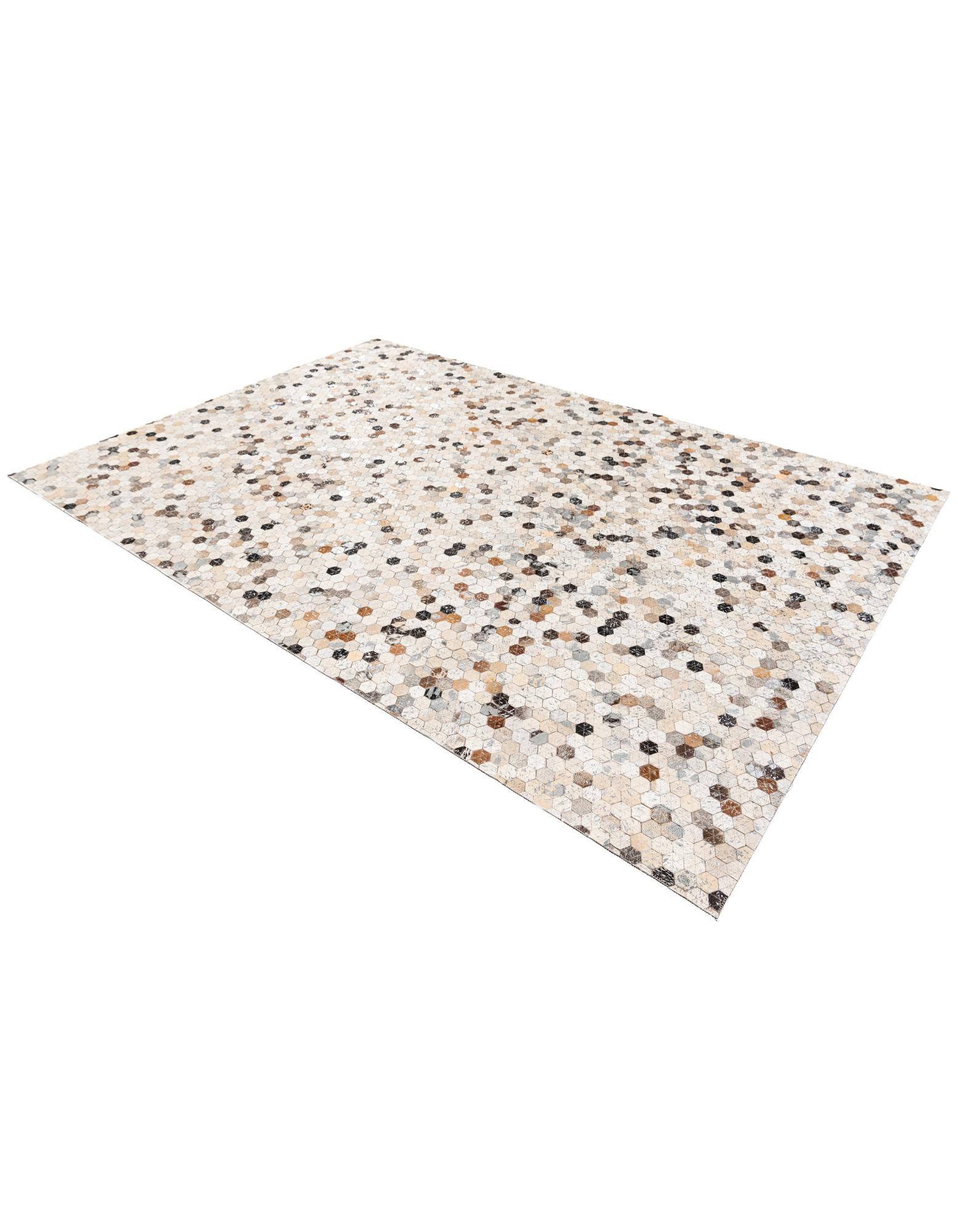 5' 4 x 7' 7 Cowhide Stocks Rug