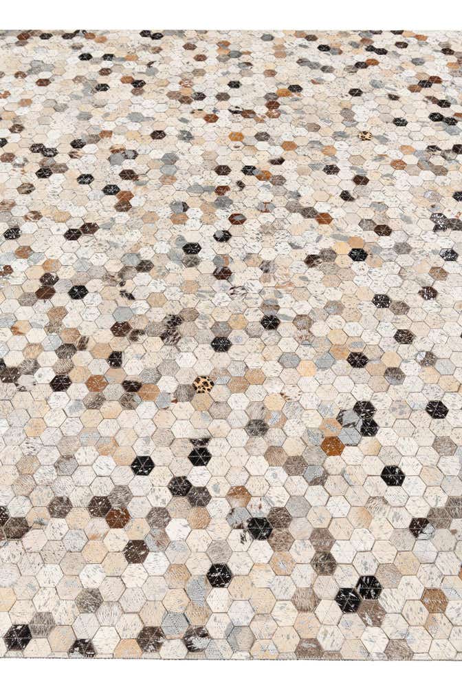 5' 4 x 7' 7 Cowhide Stocks Rug