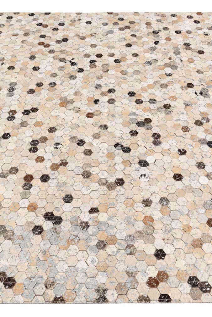 5' 4 x 7' 5 Cowhide Stocks Rug
