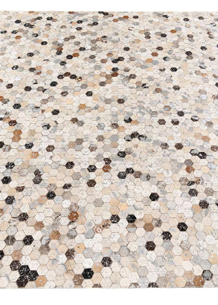 5' 4 x 7' 7 Cowhide Stocks Rug