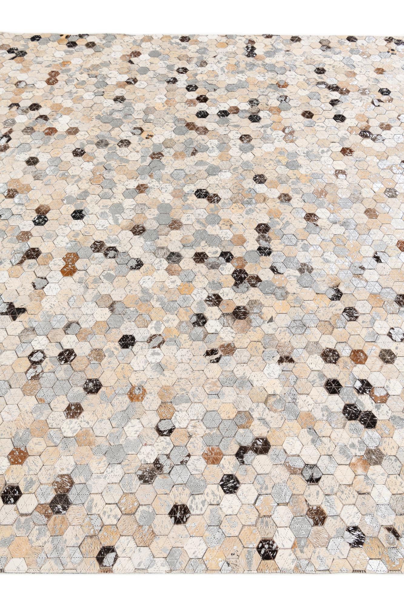 5' 4 x 7' 6 Cowhide Stocks Rug