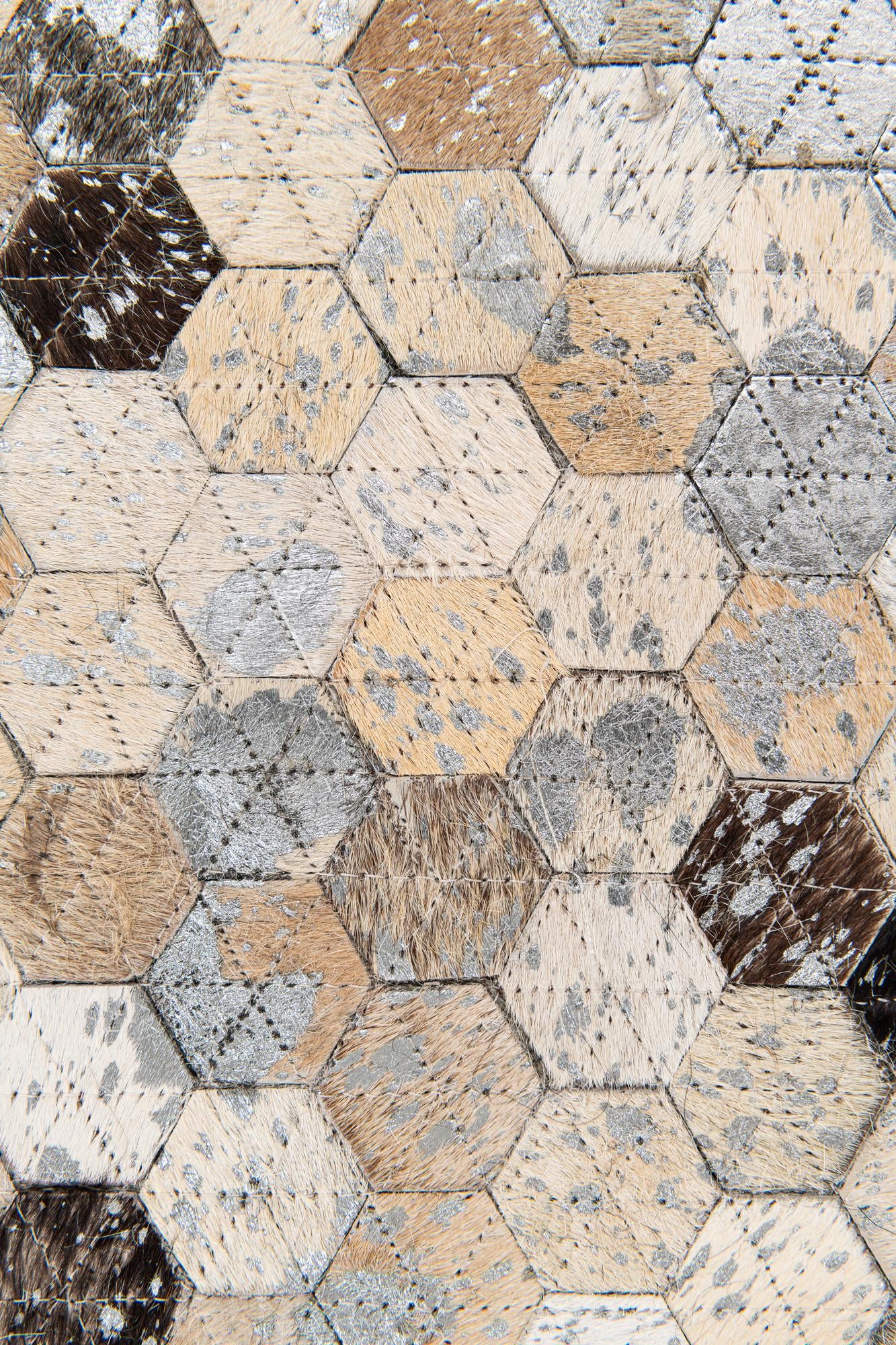 5' 4 x 7' 6 Cowhide Stocks Rug