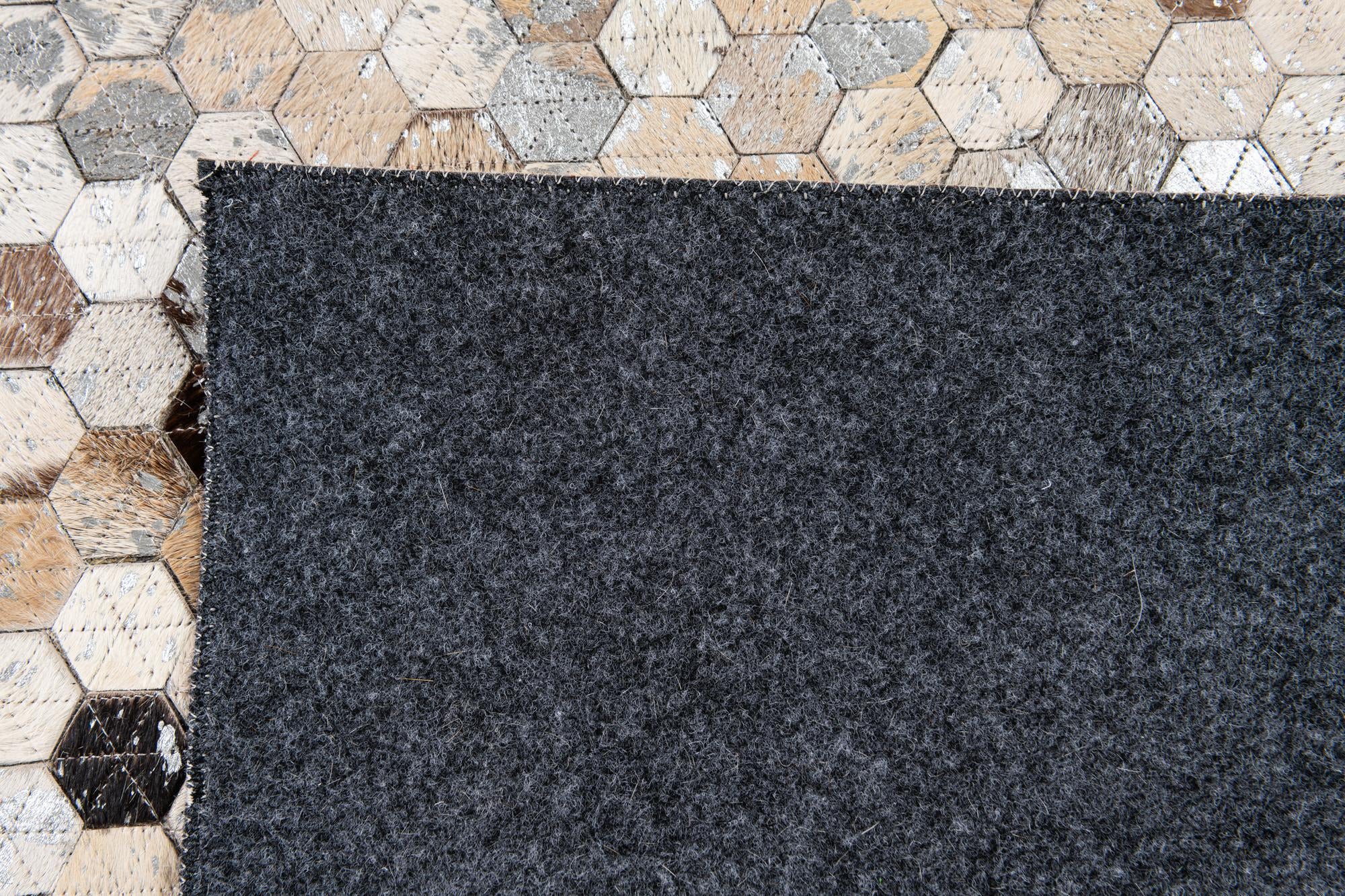 5' 4 x 7' 6 Cowhide Stocks Rug