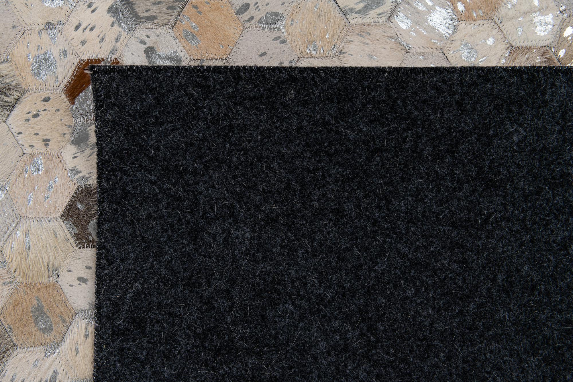 5' x 8' Cowhide Stocks Rug