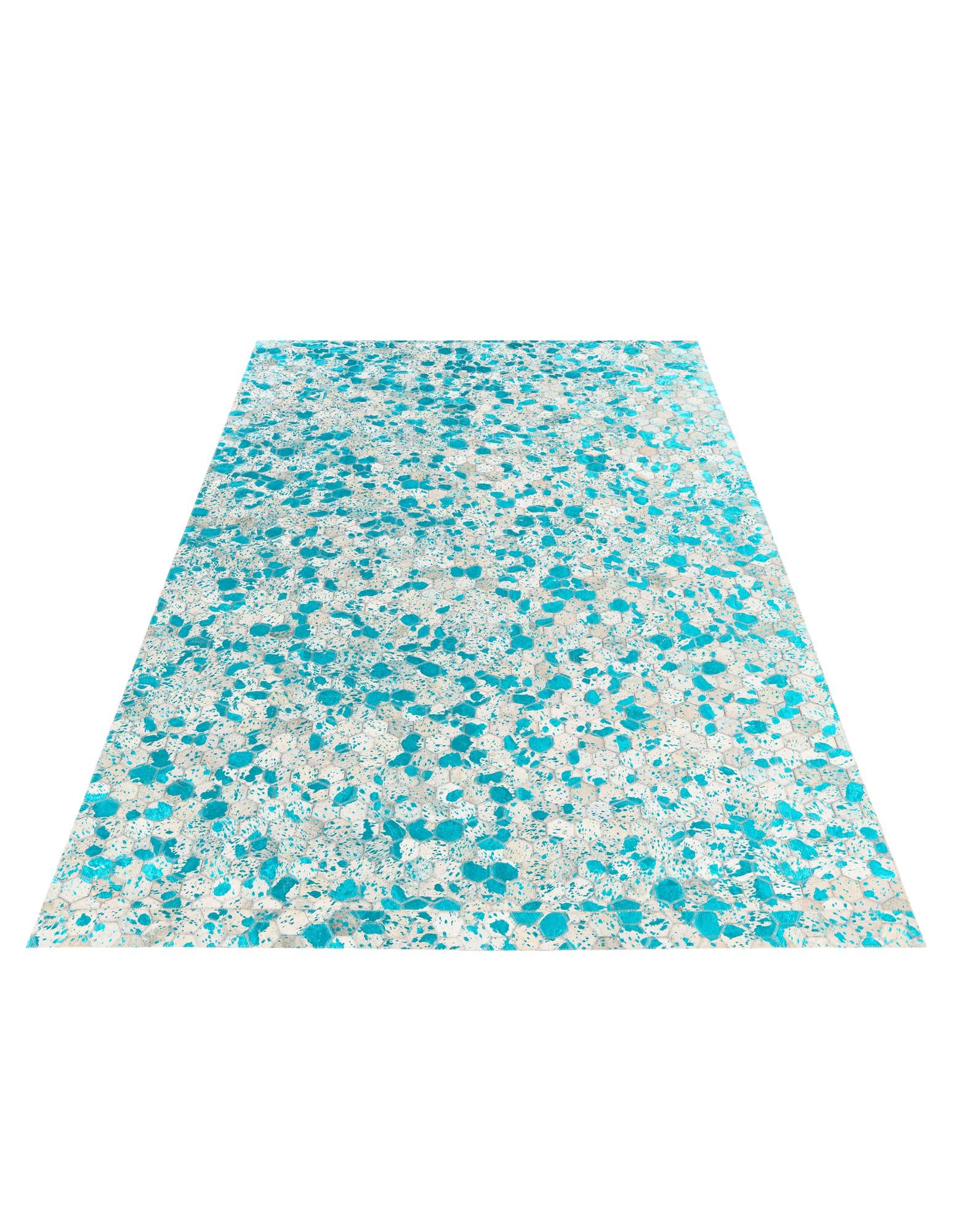 5' x 7' 11 Cowhide Stocks Rug