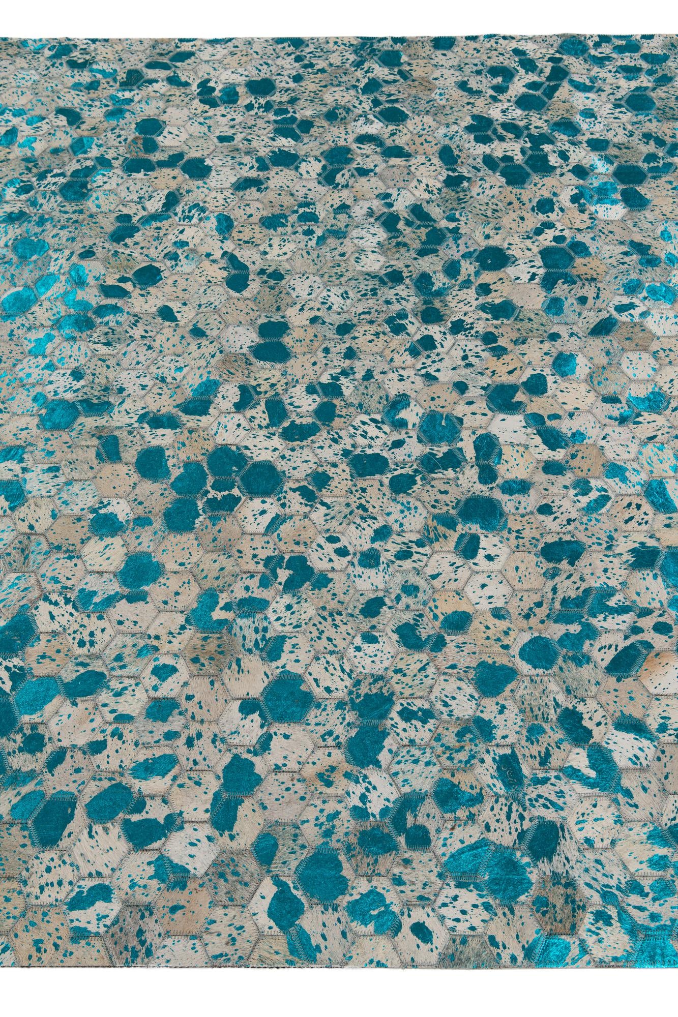 5' x 7' 11 Cowhide Stocks Rug