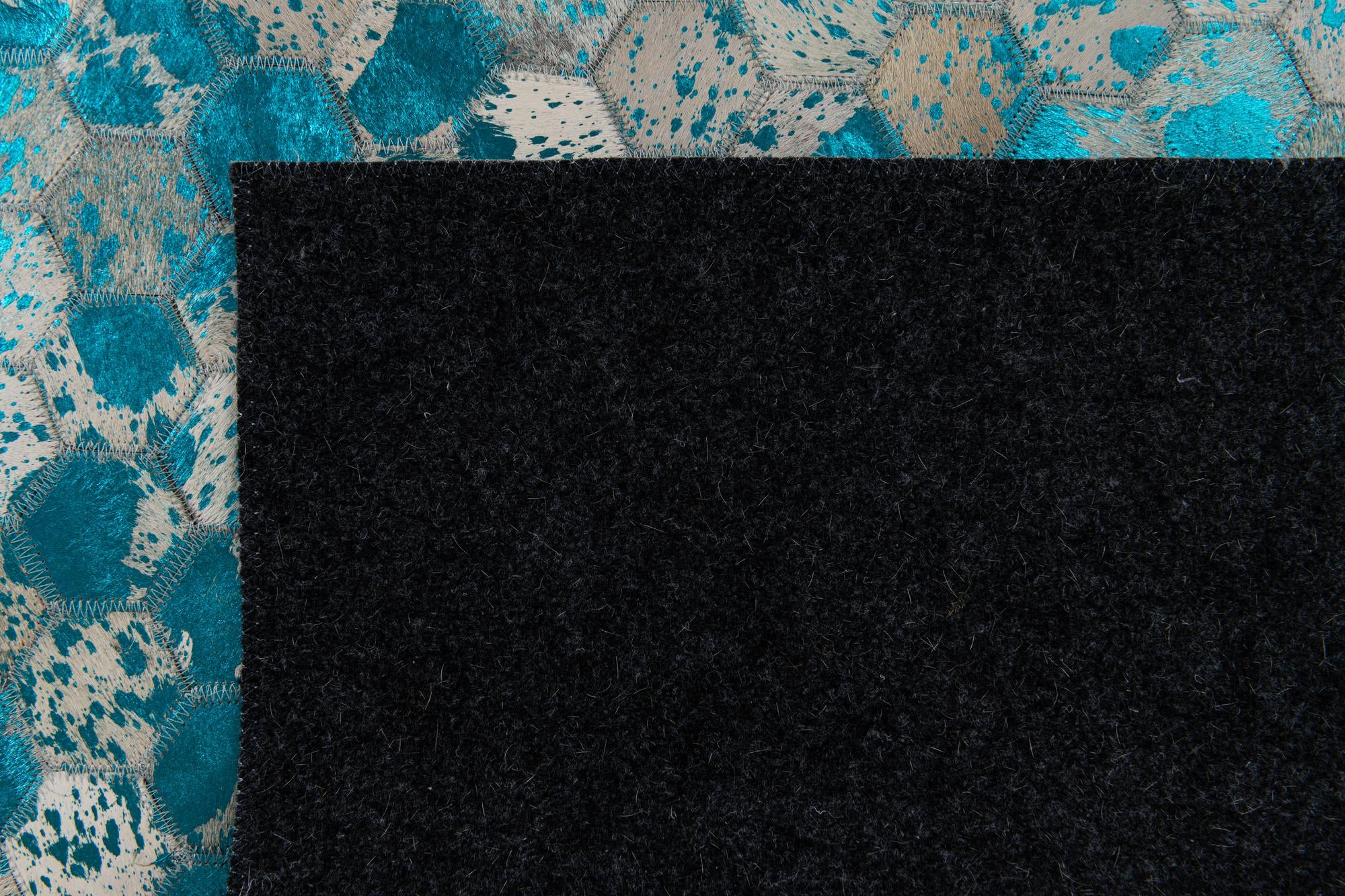 5' x 7' 11 Cowhide Stocks Rug