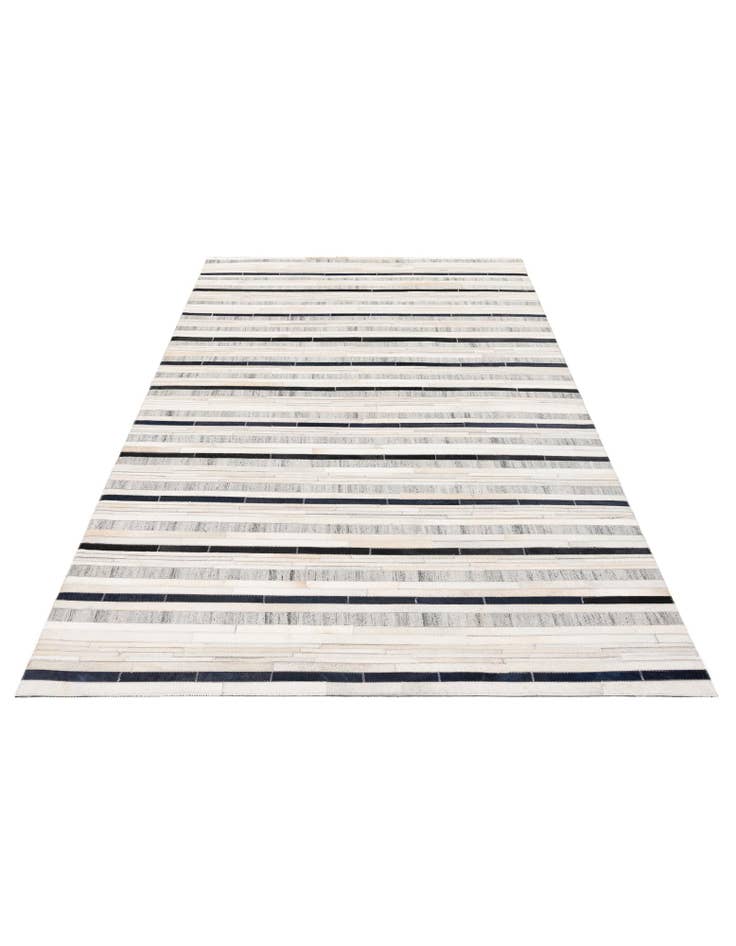 Detail image of 5' 1 x 7' 10 Cowhide Stocks Rug