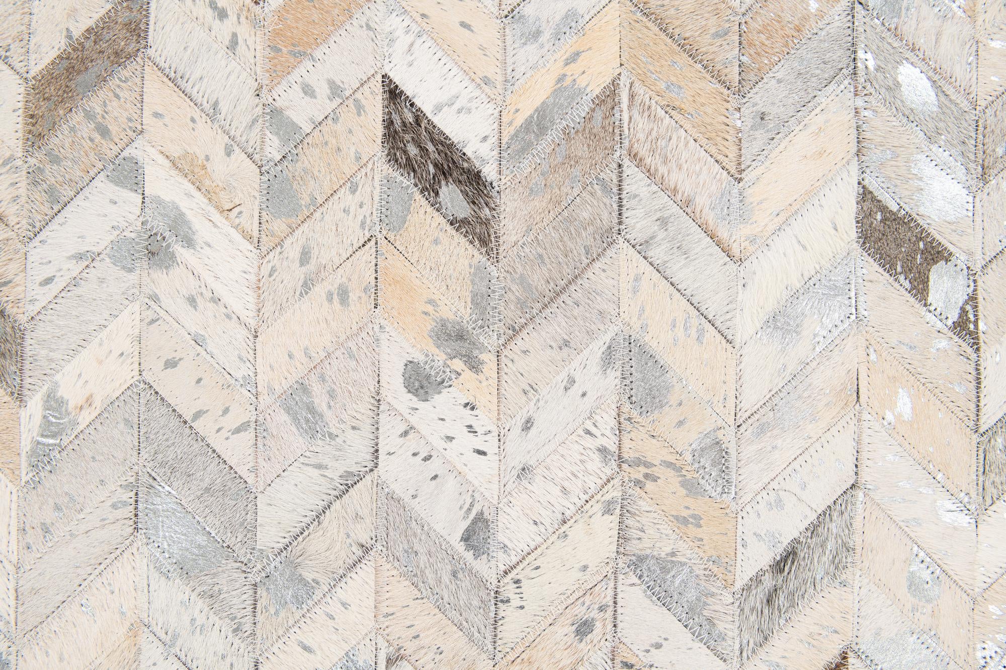 5' 1 x 8' Cowhide Stocks Rug