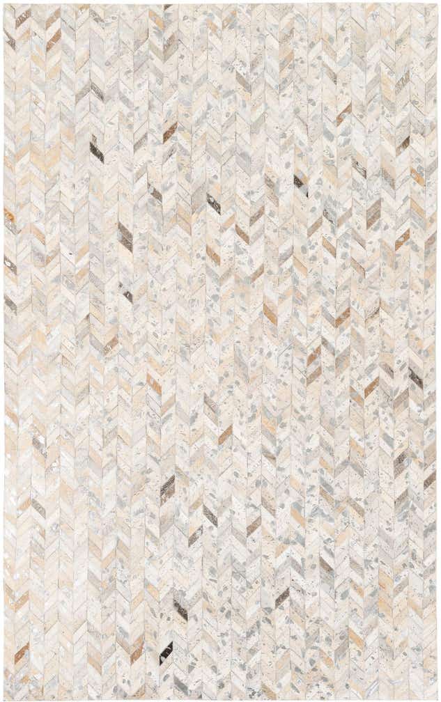 5' 1 x 8' Cowhide Stocks Rug