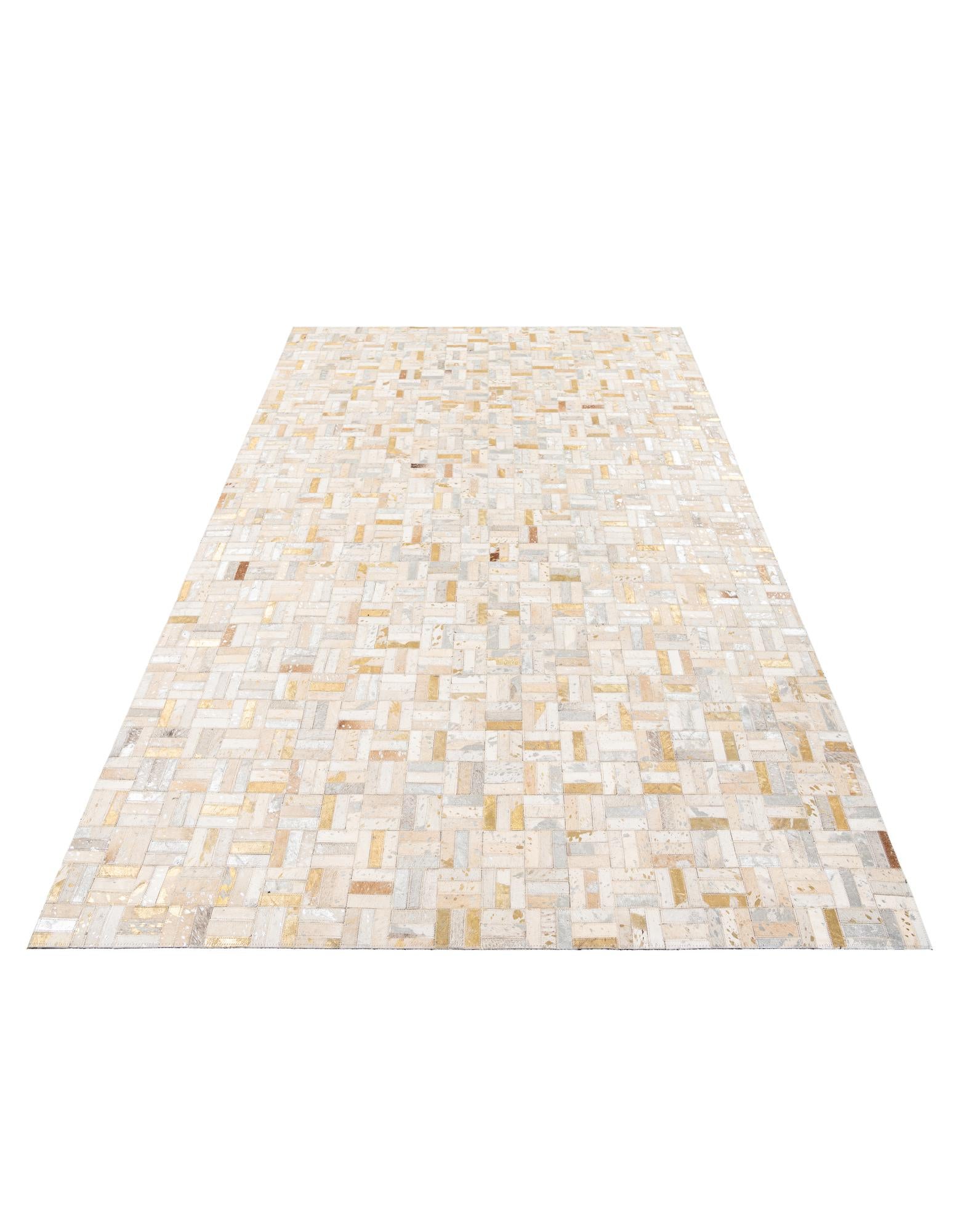 5' x 7' 11 Cowhide Stocks Rug