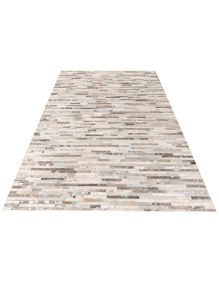 Detail image of 5' 1 x 7' 11 Cowhide Stocks Rug