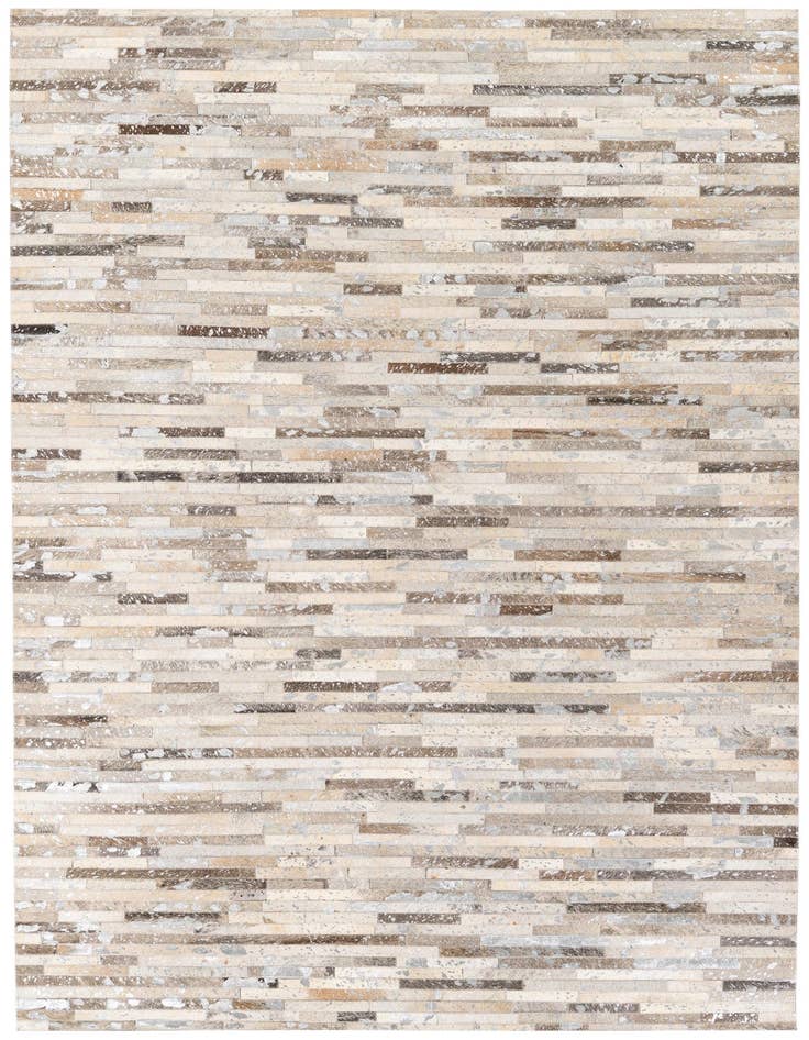 Detail image of 5' 1 x 7' 11 Cowhide Stocks Rug
