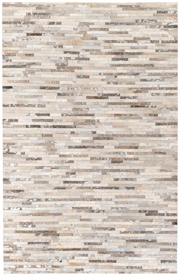 Detail image of 5' 1 x 7' 11 Cowhide Stocks Rug