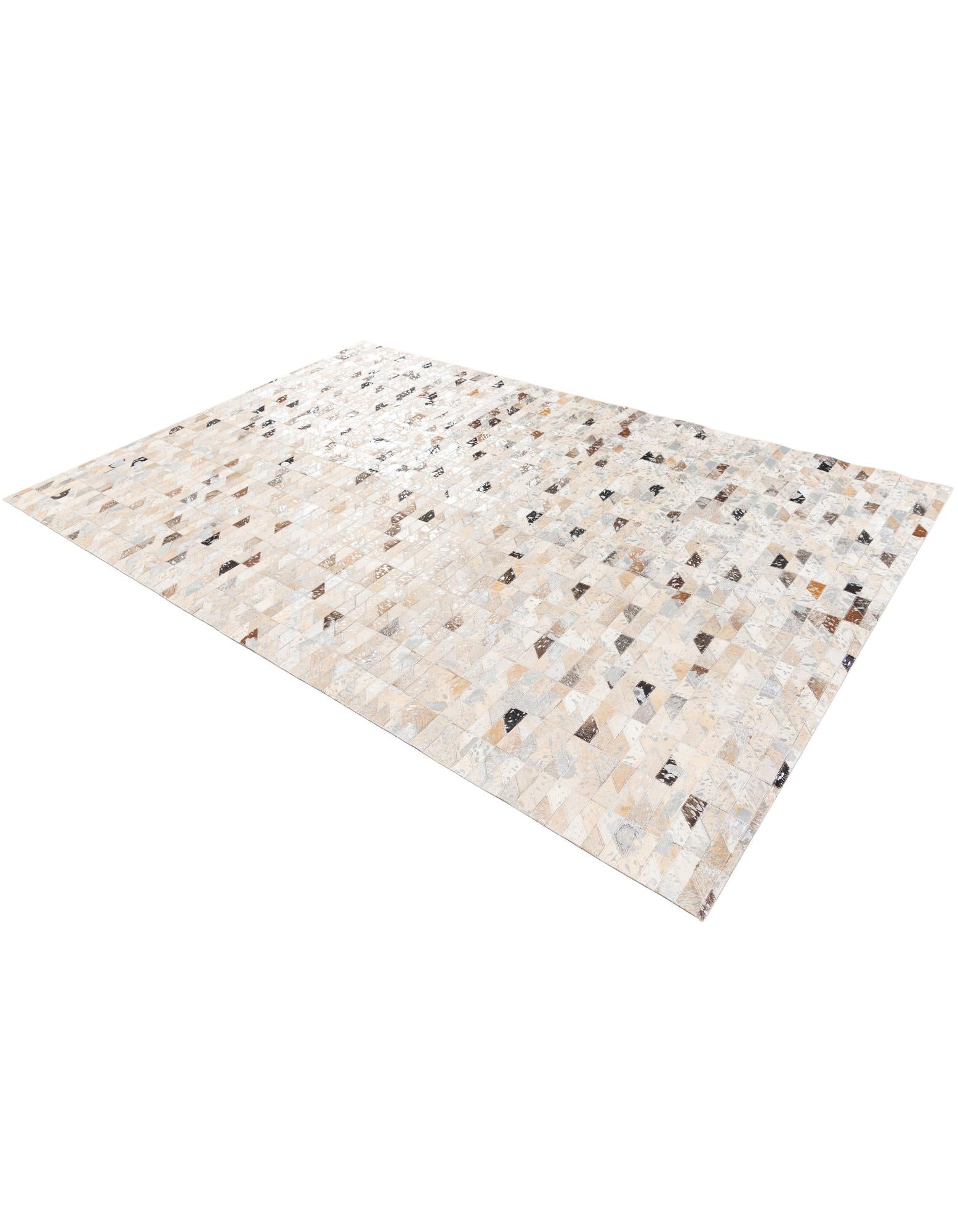 5' 2 x 7' 7 Cowhide Stocks Rug