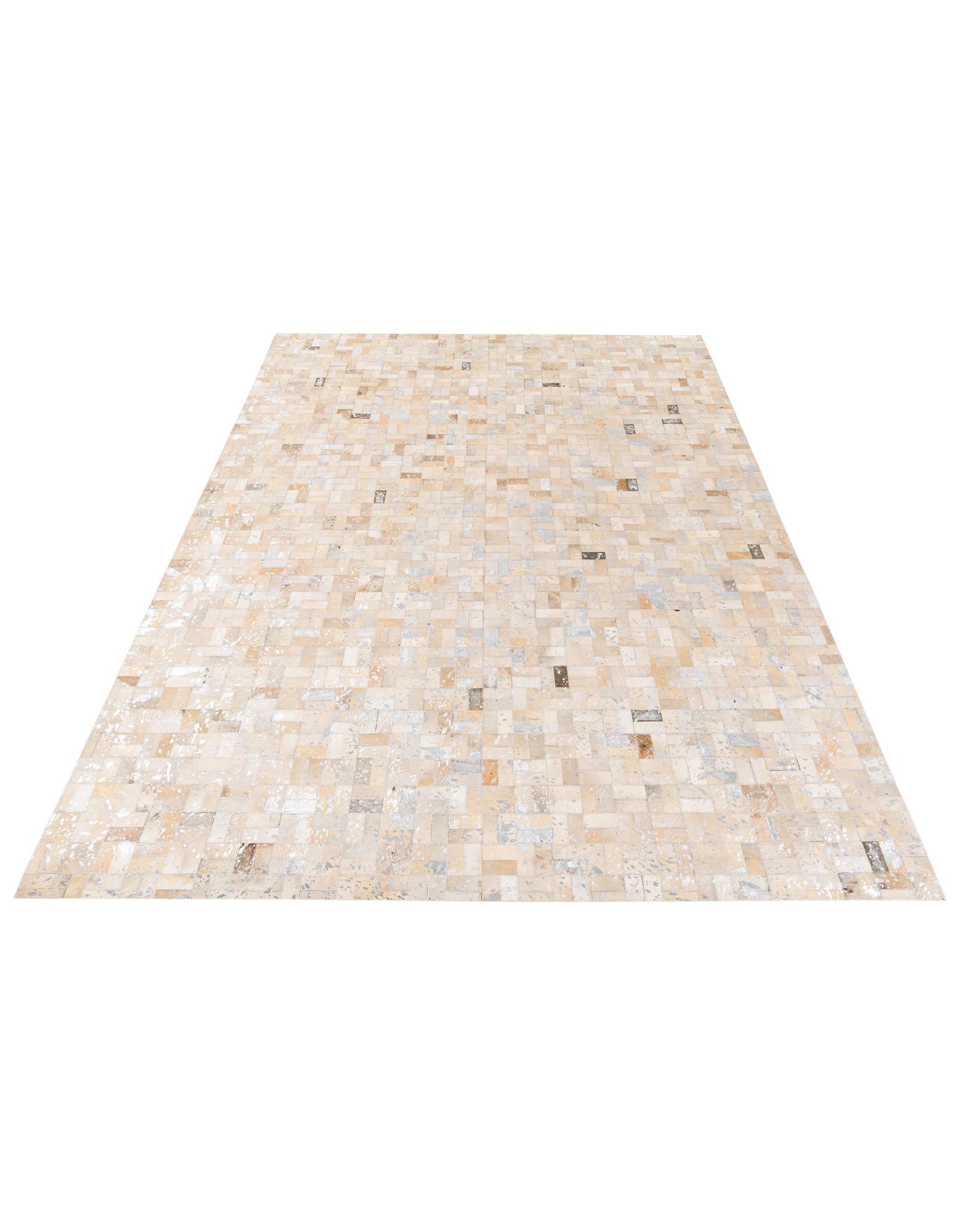 5' 3 x 7' 5 Cowhide Stocks Rug