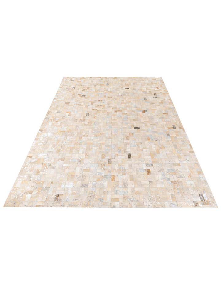 5' 3 x 7' 5 Cowhide Stocks Rug