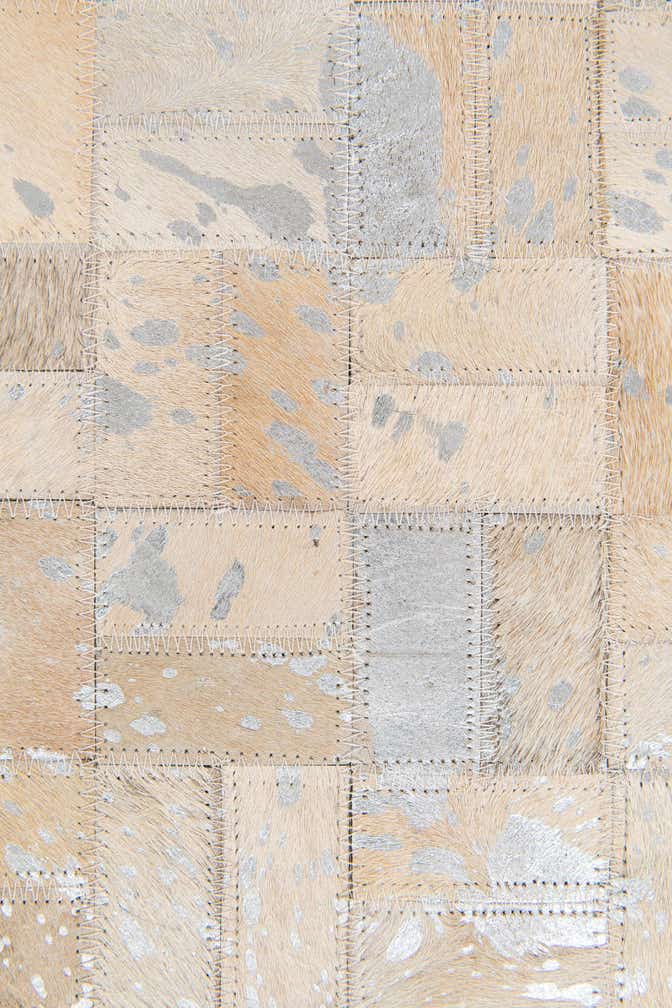 5' 3 x 7' 5 Cowhide Stocks Rug