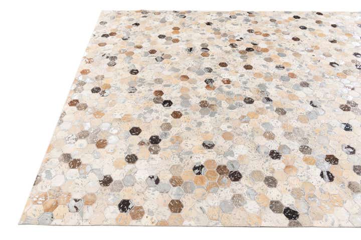 5' 4 x 7' 5 Cowhide Stocks Rug