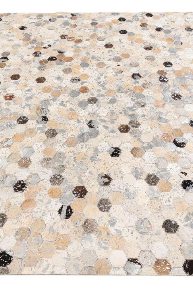 5' 4 x 7' 5 Cowhide Stocks Rug