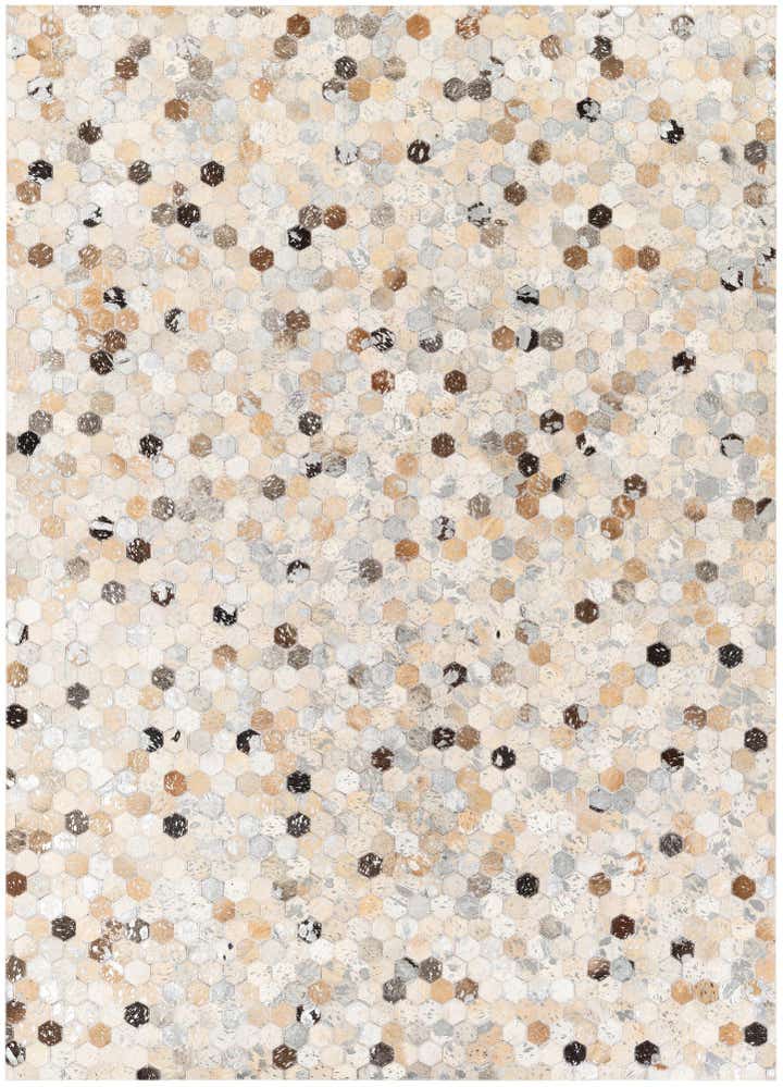 5' 4 x 7' 5 Cowhide Stocks Rug
