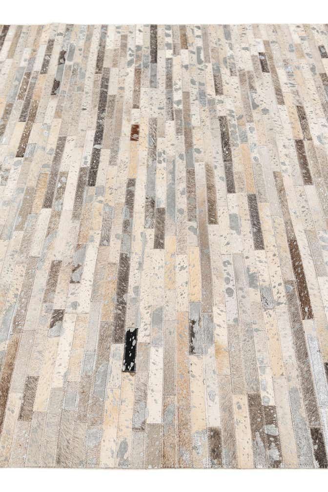5' 1 x 7' 11 Cowhide Stocks Rug
